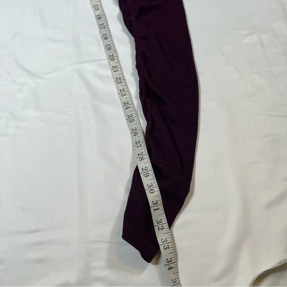 Alo‎ Yoga High Waisted Goddess Leggings S Purple Yoga workout